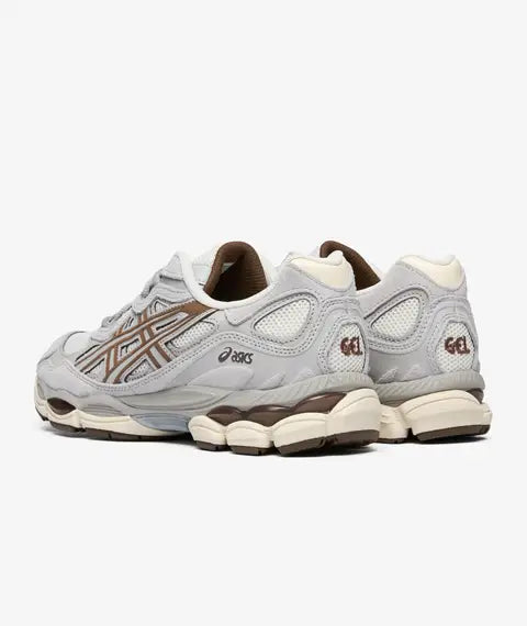 ASICS Gel-NYC Cream Cement Grey Brown — sapatilhas neutras portugal