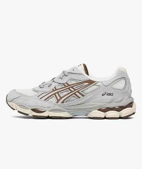 ASICS Gel-NYC Cream Cement Grey Brown — sapatilhas neutras portugal