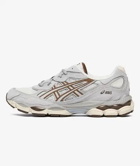 ASICS Gel-NYC Cream Cement Grey Brown — sapatilhas neutras asics portugal