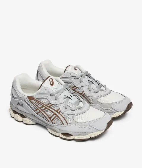 ASICS Gel-NYC Cream Cement Grey Brown — sapatilhas neutras portugal
