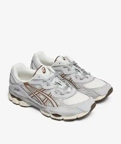 ASICS Gel-NYC Cream Cement Grey Brown — sapatilhas neutras asics portugal