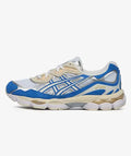 ASICS Gel-NYC White Blue Coast — sapatilhas azuis portugal