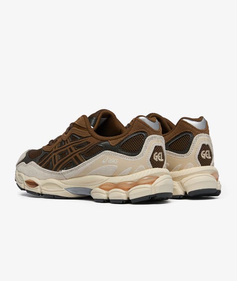 ASICS Gel-NYC Brown Storm Black Coffee — sapatilhas earth tones portugal