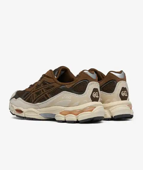 ASICS Gel-NYC Brown Storm Black Coffee — sapatilhas earth tones portugal