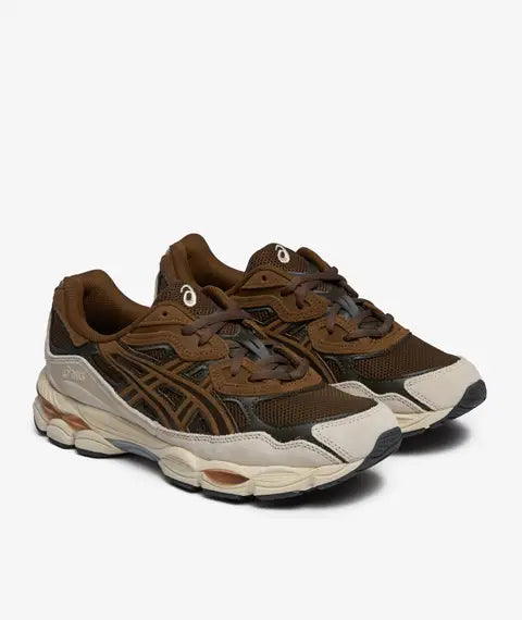 ASICS Gel-NYC Brown Storm Black Coffee — sapatilhas earth tones portugal