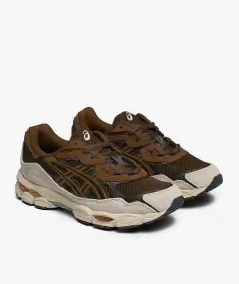 ASICS Gel-NYC Brown Storm Black Coffee — sapatilhas earth tones portugal