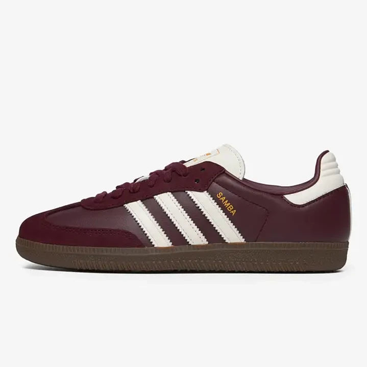adidas Samba OG Maroon Off White Gum (Women's)