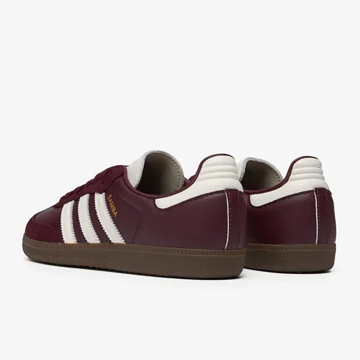 adidas Samba OG Maroon Off White Gum (Women's)