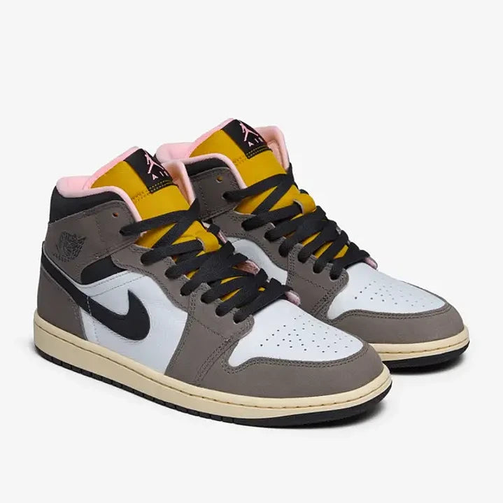 Jordan 1 Mid SE White Cave Stone