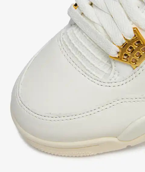 Jordan 4 Retro Metallic Gold (Women's)