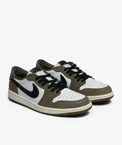 Jordan 1 Retro Low Medium Olive — sapatilhas jordan portugal