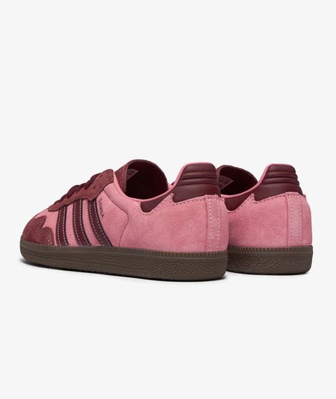 adidas Samba OG Pink Spark Shadow Red — sapatilhas femininas adidas