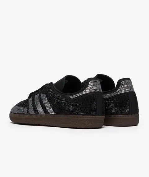adidas Samba OG Rhinestone Black Silver — sapatilhas femininas adidas