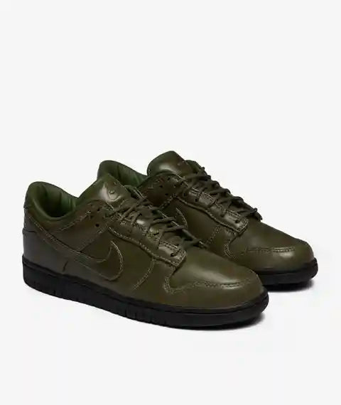 Nike Dunk Low Retro Premium Army Olive Black — sapatilhas nike dunk portugal