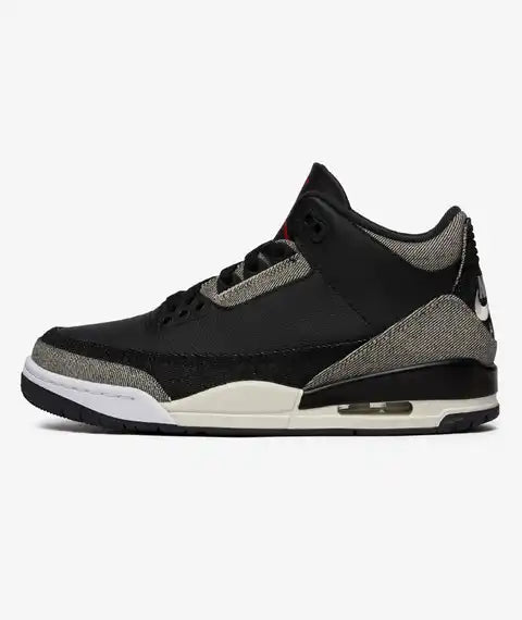Jordan 3 Retro Levis Black — sapatilhas jordan portugal