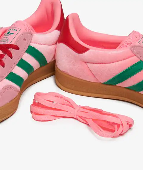 adidas Gazelle Indoor Pink Velvet — sapatilhas femininas adidas portugal