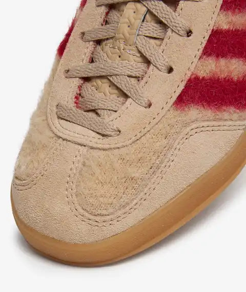adidas Gazelle Indoor Magic Beige Victory Red — sapatilhas femininas adidas portugal