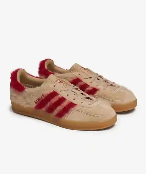 adidas Gazelle Indoor Magic Beige Victory Red — sapatilhas femininas adidas portugal