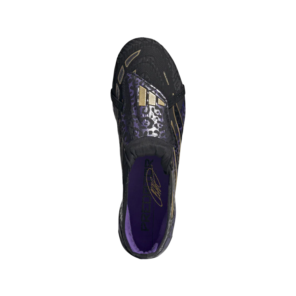 Adidas Predator Elite Kaka FT chuteiras futebol campo natural preto dourado