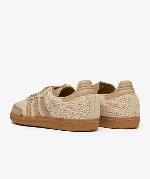 adidas Samba OG Crochet Pack Sand Strata — sapatilhas femininas adidas