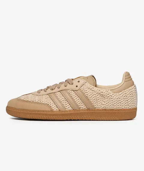 adidas Samba OG Crochet Pack Sand Strata — sapatilhas femininas adidas