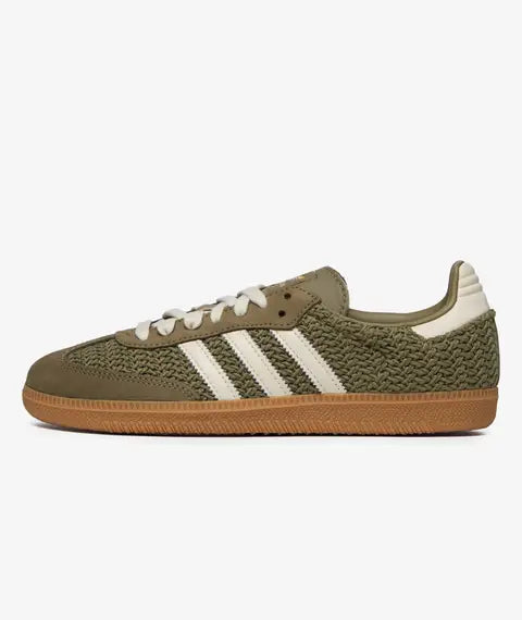 adidas Samba OG Crochet Pack Orbit Green — sapatilhas femininas adidas