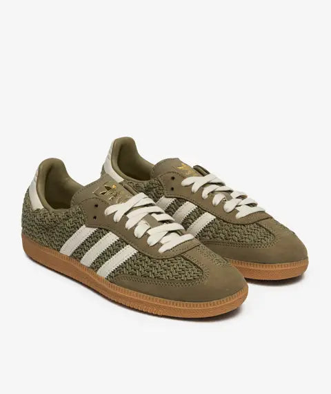adidas Samba OG Crochet Pack Orbit Green — sapatilhas femininas adidas