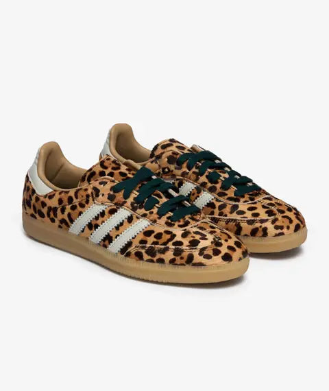 adidas Samba OG Leopard Magic Beige — sapatilhas femininas adidas