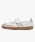 adidas Samba Jane White Silver Metallic (Women's) - Arena do Desporto
