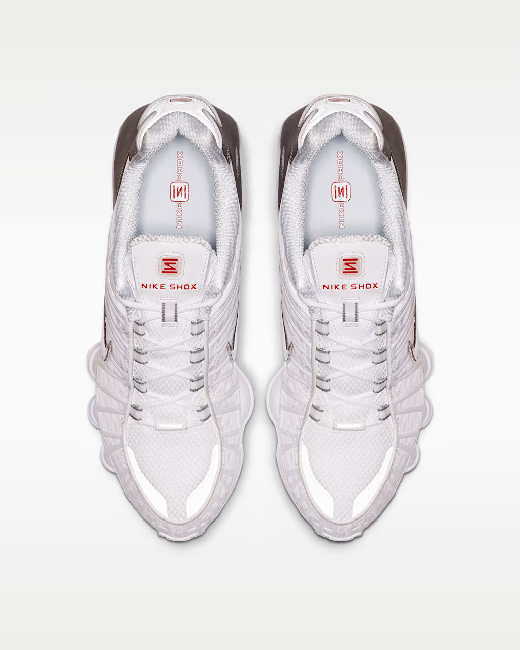 Nike Shox TL White Metallic Silver