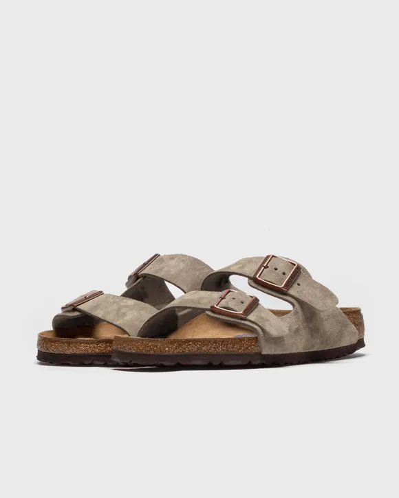 Birkenstock Arizona Soft Footbed Suede Taupe - Arena do Desporto