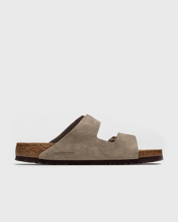 Birkenstock Arizona Soft Footbed Suede Taupe - Arena do Desporto