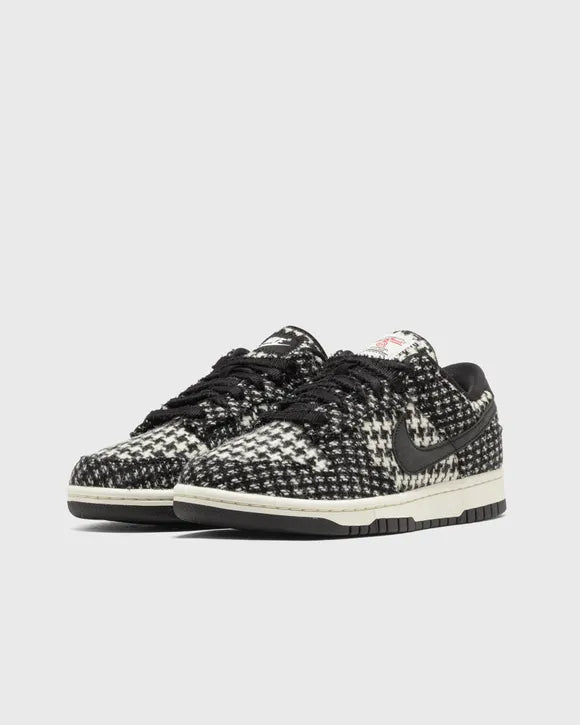 Nike Dunk Low Harris Tweed White Black Multi (Women's)