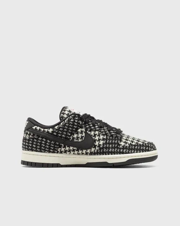 Nike Dunk Low Harris Tweed White Black Multi (Women's)