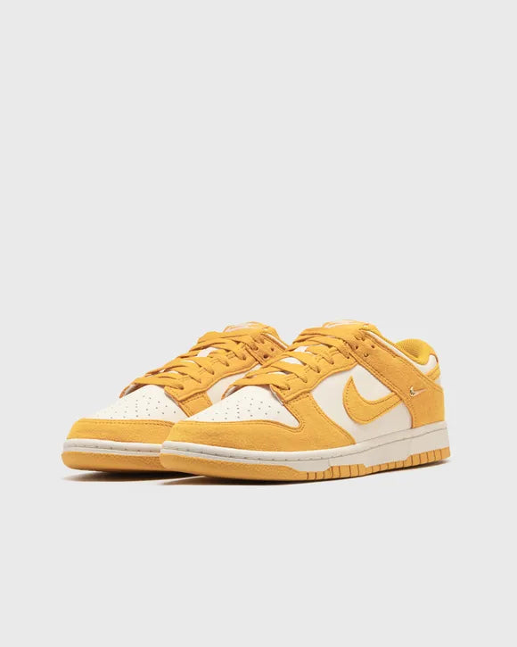 Nike Dunk Low Dark Sulfur Gold Mini Swoosh (Women's)