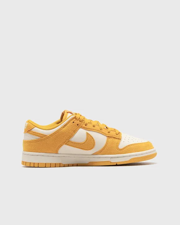 Nike Dunk Low Dark Sulfur Gold Mini Swoosh (Women's)
