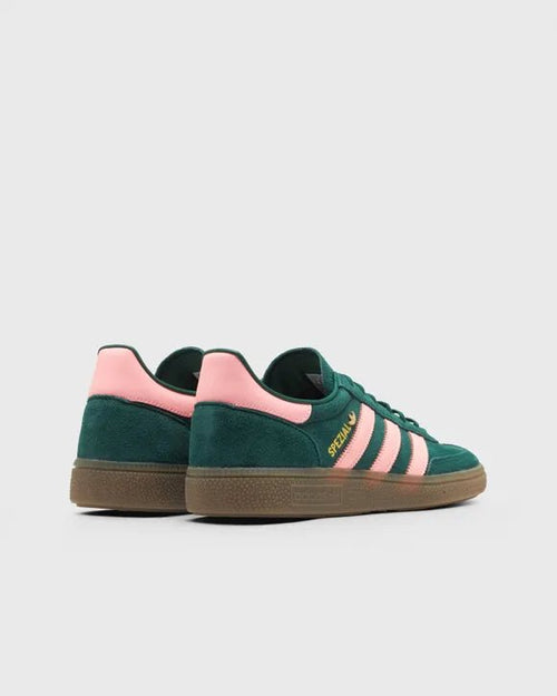 adidas Handball Spezial Collegiate Green Pink Spark (Women's) - Arena do Desporto