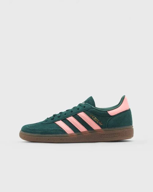 adidas Handball Spezial Collegiate Green Pink Spark (Women's) - Arena do Desporto