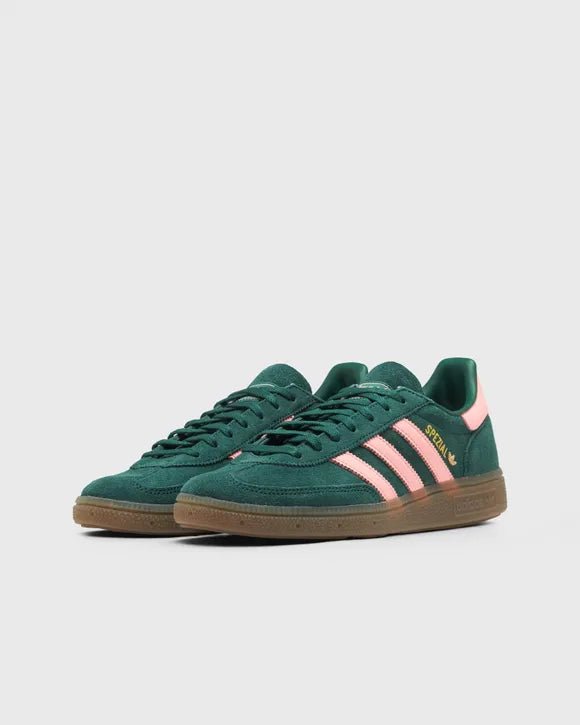 adidas Handball Spezial Collegiate Green Pink Spark (Women's) - Arena do Desporto