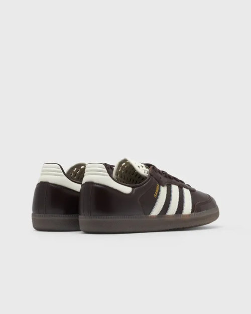 adidas Samba OG Basketweave Tongue Aurora Coffee Off White (Women's)