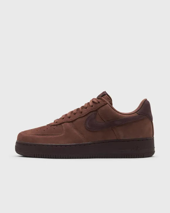 Nike Air Force 1 Low Retro Premium QS Red Sepia Mahogany Badgeless
