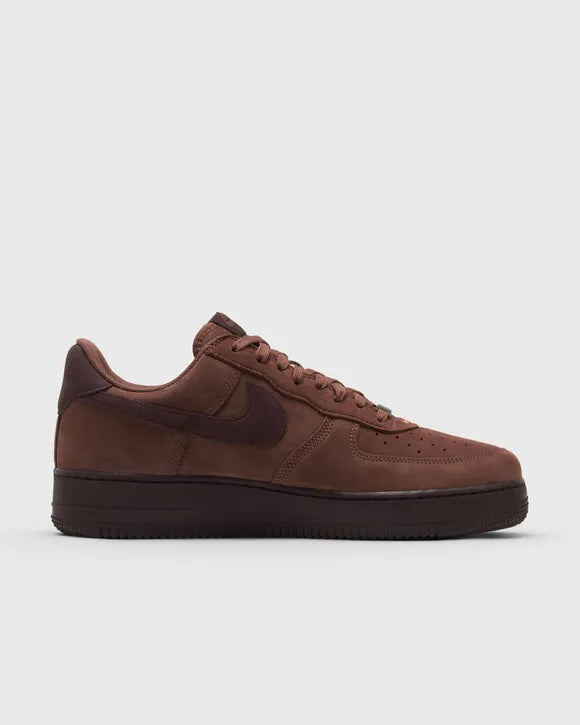 Nike Air Force 1 Low Retro Premium QS Red Sepia Mahogany Badgeless