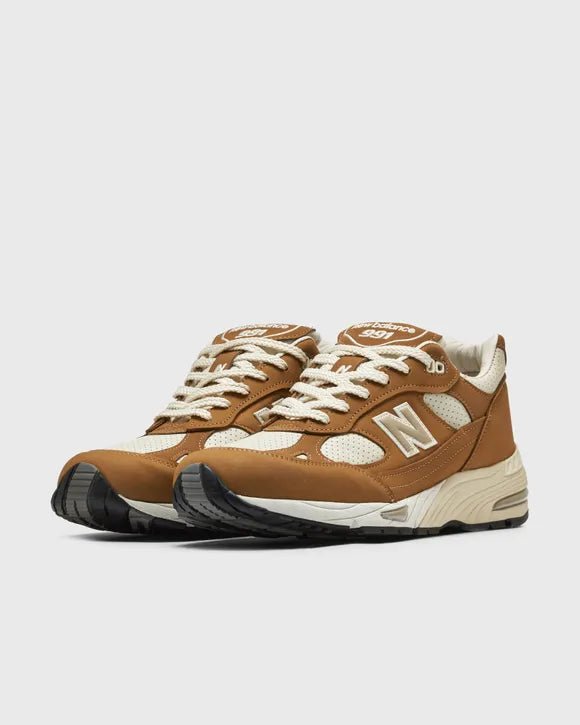 New Balance 991v1 MiUK Chipmunk Birch - Arena do Desporto